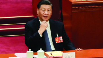 Chinese president Xi Jinping says Russia ties built on no-confrontation, not targeting third parties.