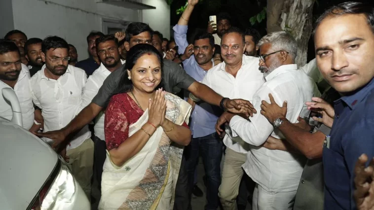 K Kavitha questioned: