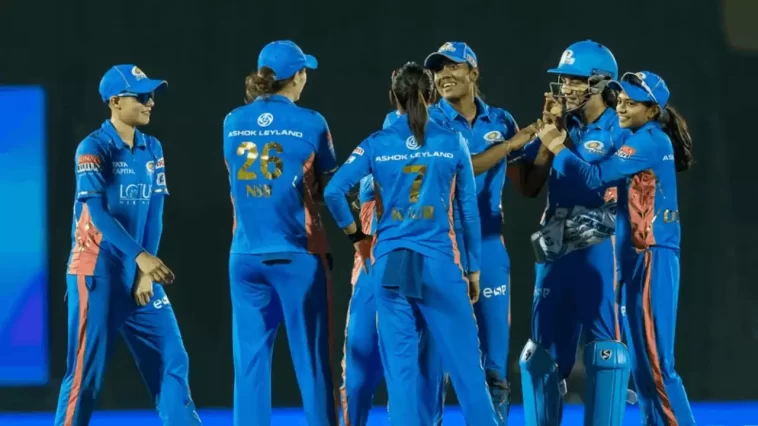 WPL 2023:  Mumbai Indians defeated Gujarat Giants by 55 runs; they are the first team to qualify for the playoffs.