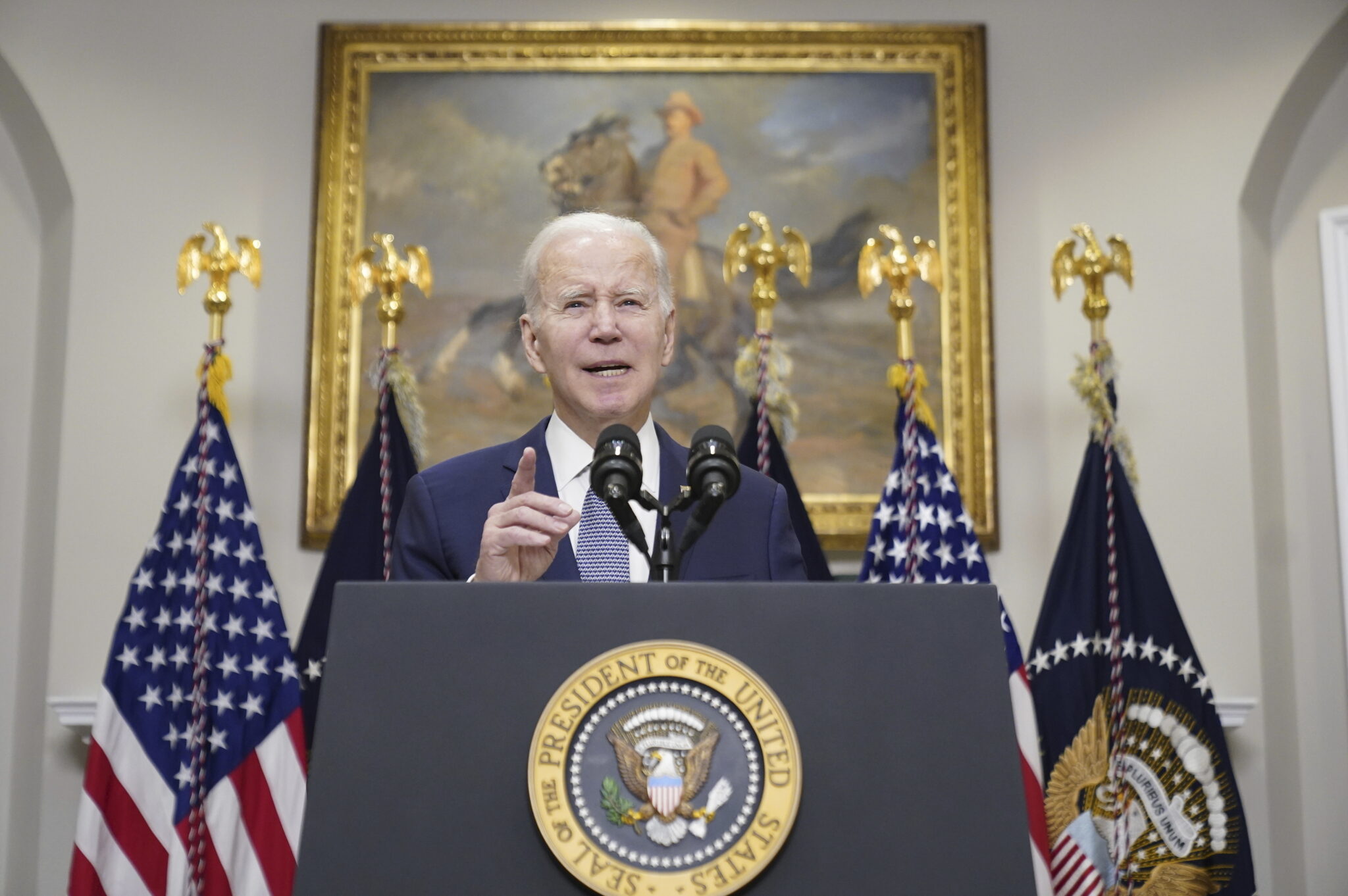 President Biden asserts that the American banking system is secure following the failure of two US banks.