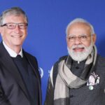 Bill Gates meets Narendra Modi business