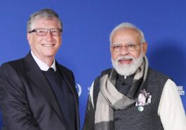 Bill Gates meets Narendra Modi business