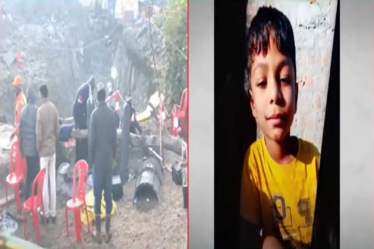 Rescue Eight Year Old Boy In MP : falls into a 60-foot borewell