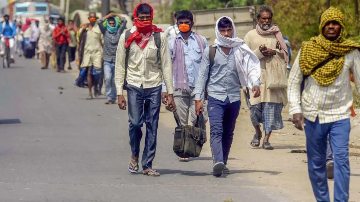 Bihar migrant workers