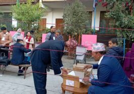 Today, Nepal will hold Presidential elections, with results anticipated by evening.