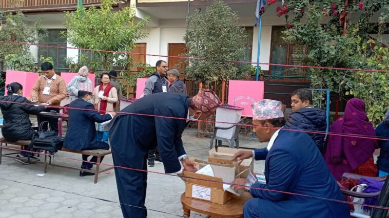 Today, Nepal will hold Presidential elections, with results anticipated by evening.