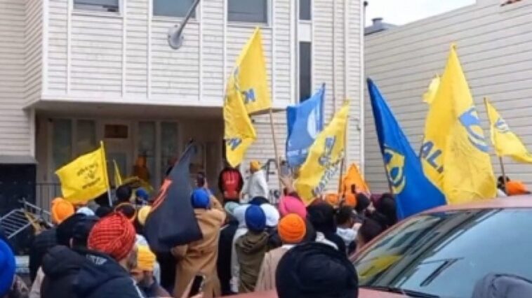 The US condemns the Khalistanis' vandalism of the Indian Consulate and deems attacks on journalists "never acceptable."