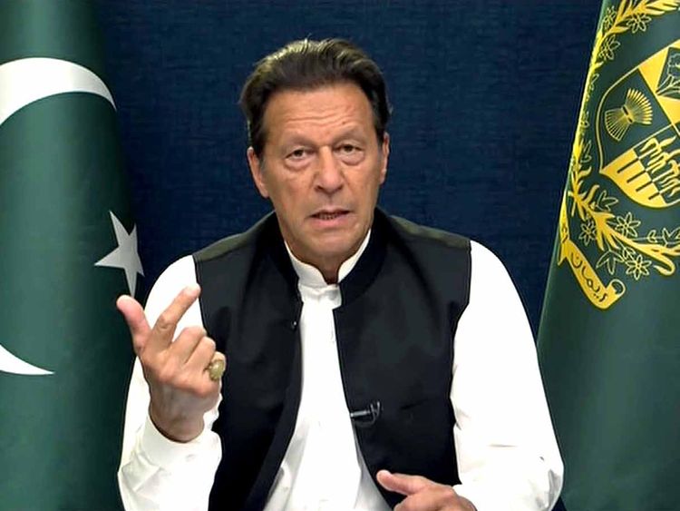 Former Pakistani PM Imran Khan urges international community to recognize the Taliban