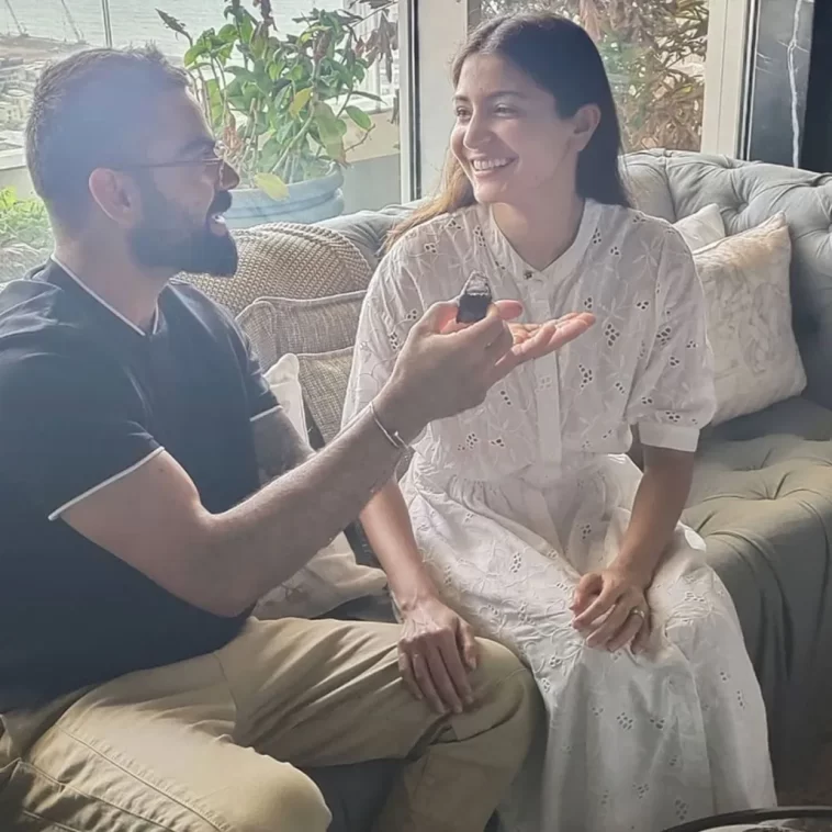 Virat Kohli and Anushka Sharma