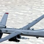 US drone and a Russian jet collide over the Black Sea