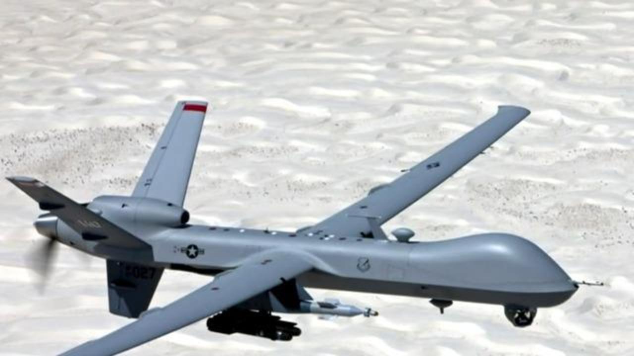 US drone and a Russian jet collide over the Black Sea