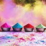 holi colours