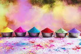 holi colours