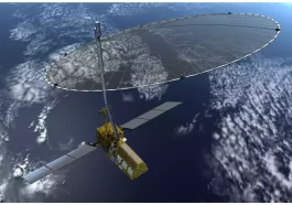 NISAR, a satellite jointly developed by India and the United States, is delivered to ISRO.