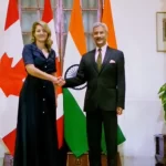 Melanie Joly, foreign minister of Canada, visits India for a G20 meeting.