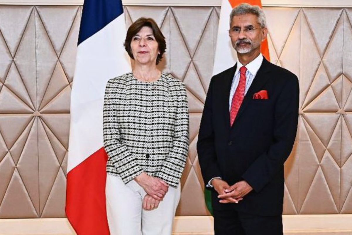 Foreign Minister Of France : We will continue to stand shoulder to shoulder with India