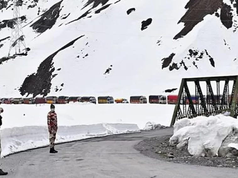 BRO reopens the strategic Zojila Pass 68 days after it was closed.