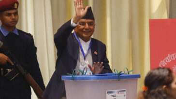 Ram Chandra Poudel was sworn in as the new President of Nepal.