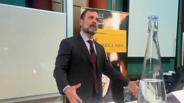 Rahul Gandhi will address British parliament