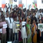 Protesters interrupt a Kashmir forum at the National Press Club in Washington