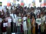 Protesters interrupt a Kashmir forum at the National Press Club in Washington