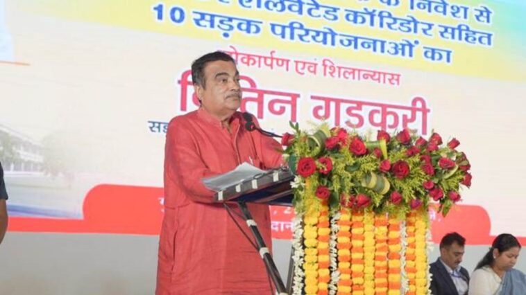 Jharkhand: Nitin Gadkari inaugurates and sets foundation stones for National Highway projects in Ranchi, Jamshedpur