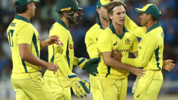 Australia won the three-match ODI series 2-1