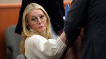 In 2016 Crash Trial, Actress Gwyneth Paltrow Was Charged With Skiing "Out Of Control"