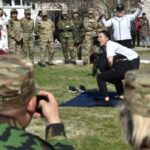 The only female prison in Kyrgyzstan receives relief during the Persian holiday