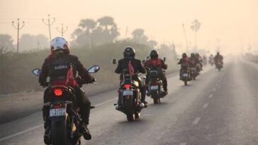 85 female bikers from the CRPF will travel 1,848 KM from Delhi to Chhattisgarh