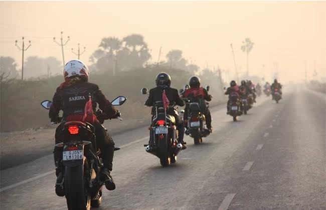 85 female bikers from the CRPF will travel 1,848 KM from Delhi to Chhattisgarh