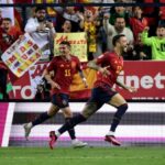 In the Euro 2024 qualifying, Croatia is held as Spain makes a winning start