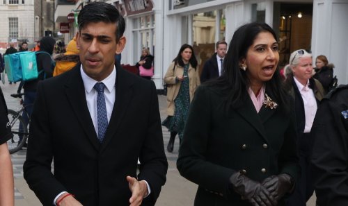 Rishi Sunak and Suella Braverman are subject to "Go Away" chants in Essex