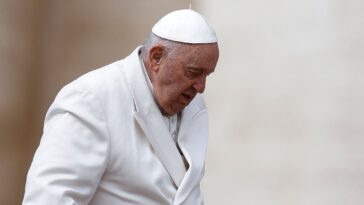 The Pope is "Improving" after a night in the hospital with a respiratory infection