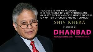 Shiv Khera: A person with a positive attitude cannot be stopped
