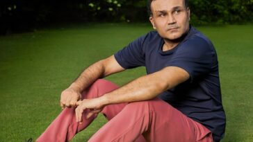 "No Indian Player Bats Like Me": Virender Sehwag. Identifies two competitors who "come close."