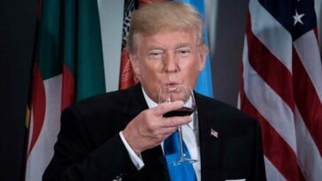 "I'm Back," writes Trump's first posts on Facebook and YouTube after the ban was lifted