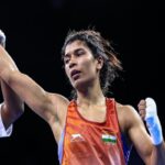 Nikhat Zareen advanced to the quarterfinals with three other boxers