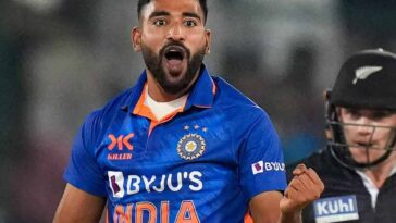 Mohammed Siraj Falls From First To Third In ICC ODI Bowling Rankings