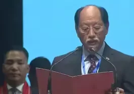 Neiphiu Rio takes oath