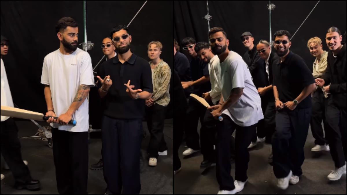 Watch as Virat Kohli performs with the Norway Dance Crew in Mumbai