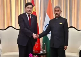 Chinese counterpart Qin Gang