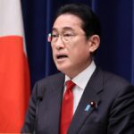 PM of Japan was assaulted with smoke bomb