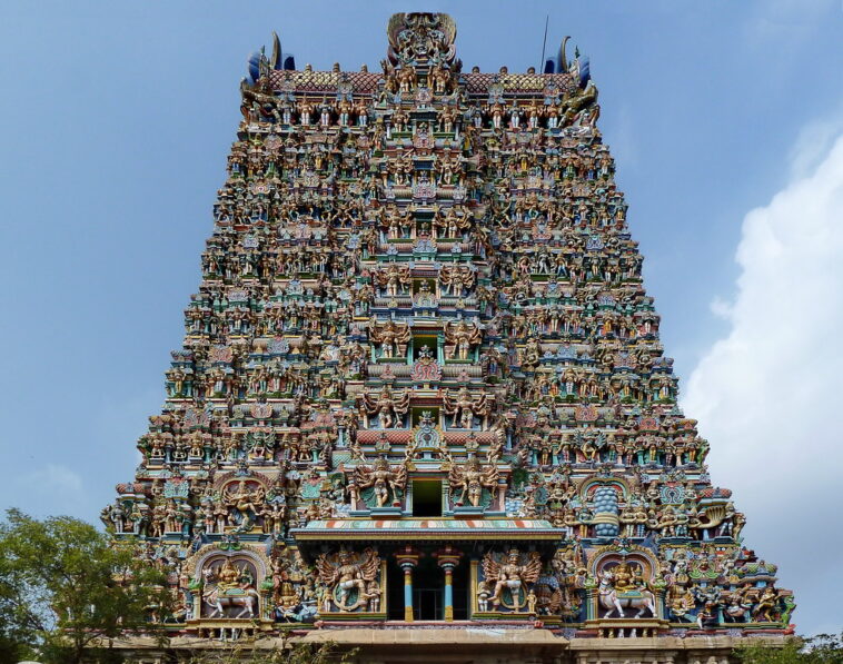 TN: 'Chithirai' festival flag-raising at Madurai Meenakshi Amman temple