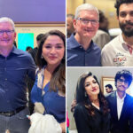Bollywood stars Raveena Tandon to Madhuri Dixit pose with Apple CEO Tim Cook