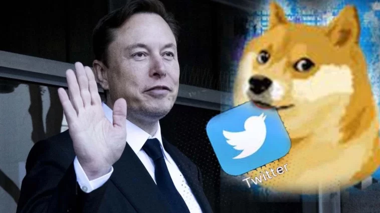 Musk substitutes a 'Doge' meme for Twitter's blue avian logo