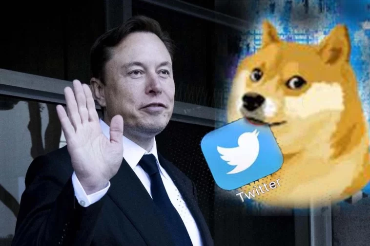 Musk substitutes a 'Doge' meme for Twitter's blue avian logo