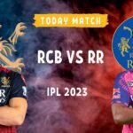 RCB vs RR IPL 2023