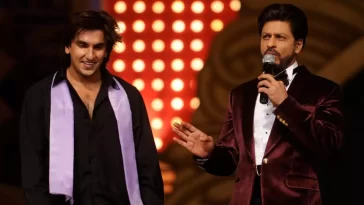 Filmfare Awards SRK Schooled Ranveer Singh For Romance