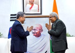 Vice President Dhankhar and South Korean Foreign Minister Park Jin emphasize cultural, people-to-people ties